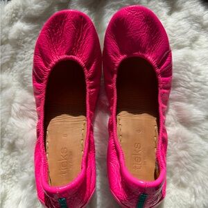Tieks Pop Pink Ballet Flats